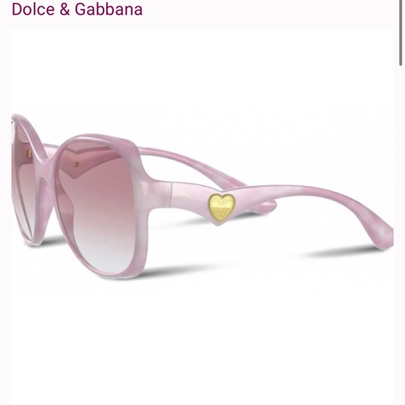 Dolce & Gabbana Vintage Light Pink Sunglasses - Picture 2 of 12